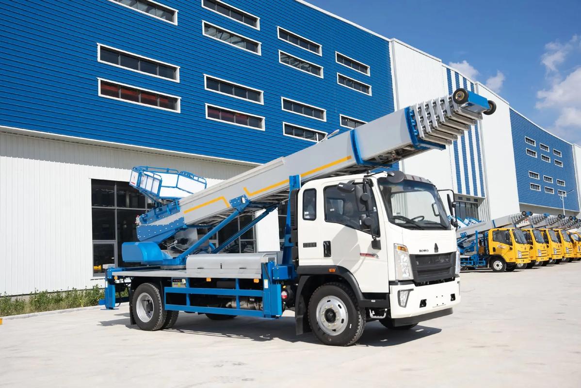 全椒县出租云梯车高空作业车 建筑垃圾搬运